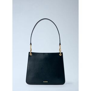 Jil Sander Women Structured Leather Shoulder Bag